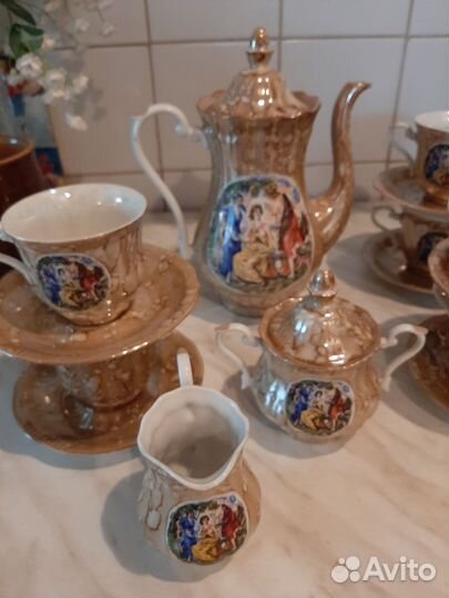Чайный и кофейный сервиз СССР