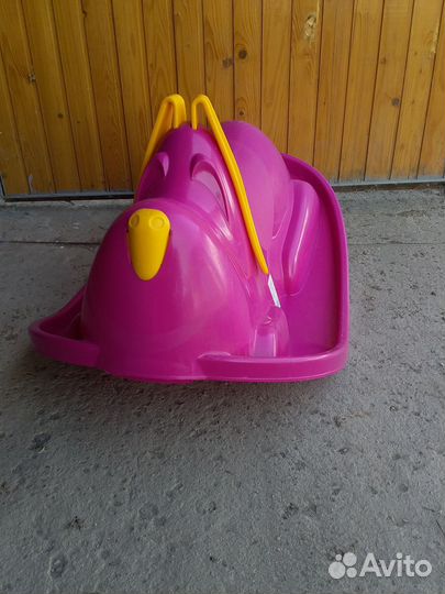 Качалка собака