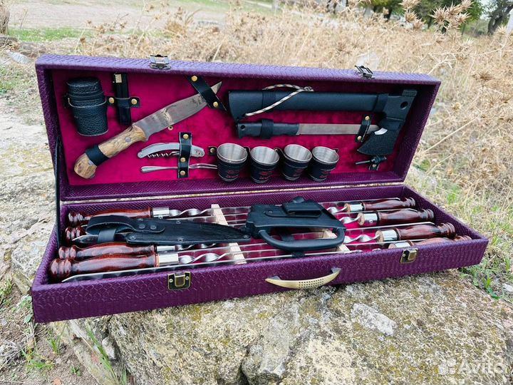 Шашлычный набор подарочный