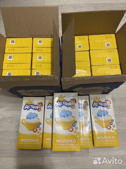 Молоко Агуша 1 л