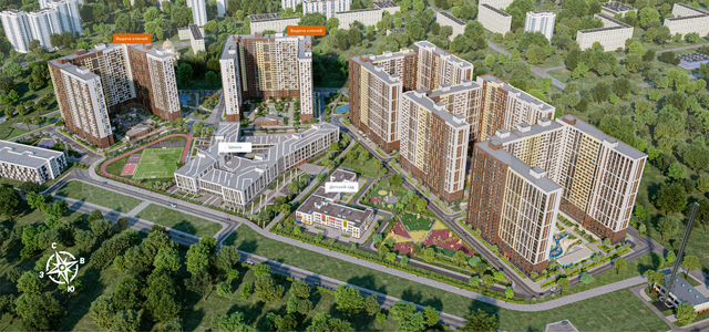 Новые квартиры в ЖК