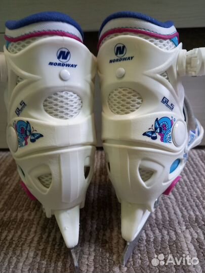 Коньки раздвижные р. 27-30