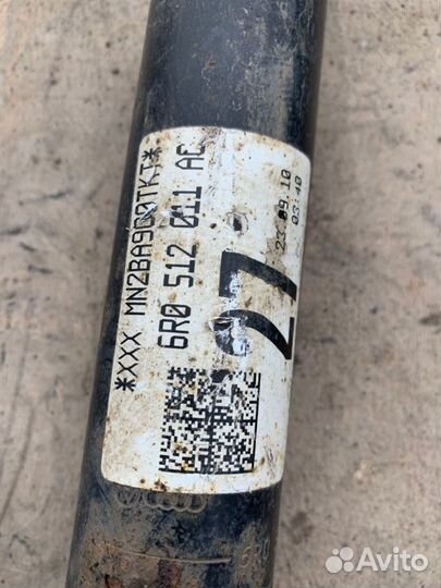 Амортизатор задний Audi A1 8X 1.4 CAX