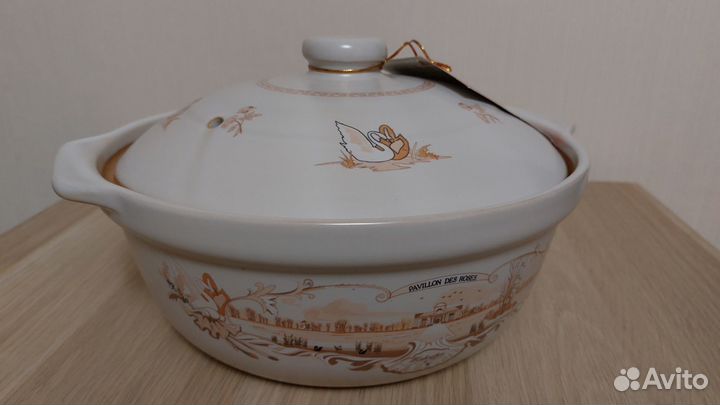 Кастрюля керамическая