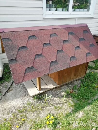 Будка для собаки утепленная