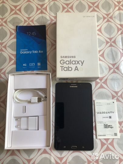 Планшет samsung galaxy tab a6