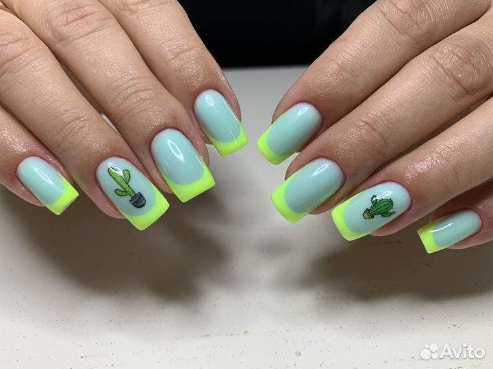 Маникюр, педикюр, гель-лак, наращивание ногтей