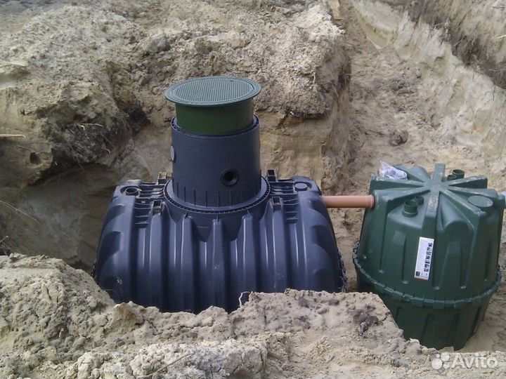 Септик био Интал 4 для дома