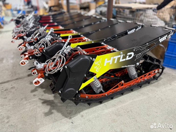 Гусеничный компоект для сноубайка