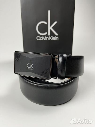 Кожаный ремень мужской