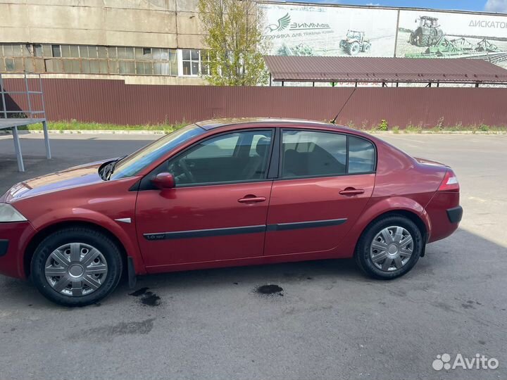 Renault Megane 1.6 AT, 2004, 140 000 км