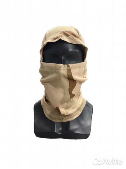 Балаклава тактическая (песочный мультикам)