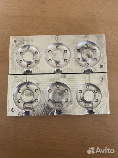 Формы для литья грузил