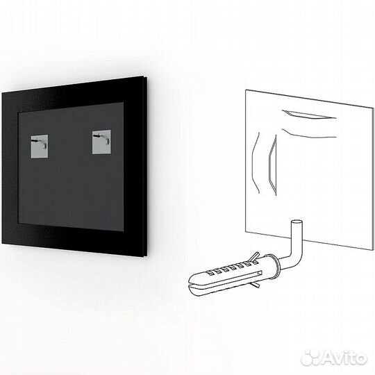 Зеркало Evoform Definite 74х74 BY 1028 в багетной