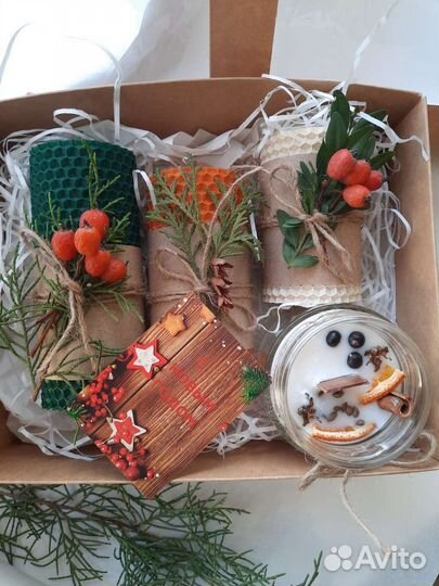 Подарочные наборы свечей