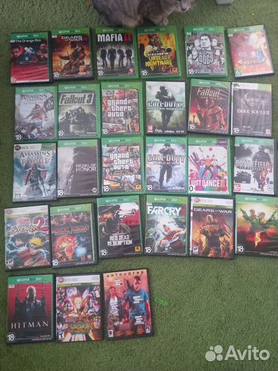 Диски на xbox 360