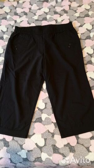 Капри женские летние. Новые. 58 размер Киргизия Че