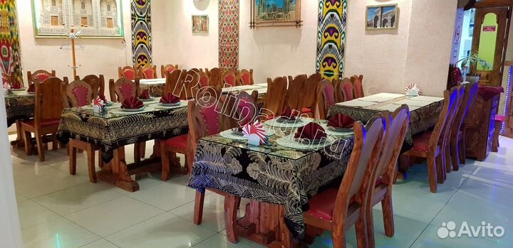 Столы и стулья для кафе