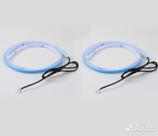 Лед ленты на двери машины