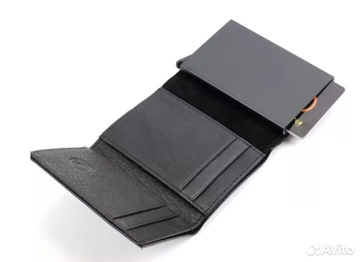 Картхолдер кредитница с rfid защитой 163-25 Black
