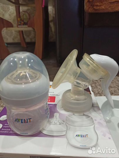 Молокоотсос avent ручной
