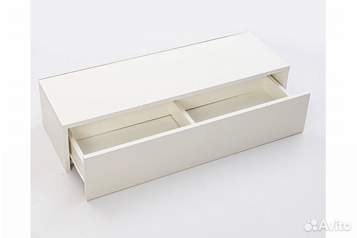 Тумба подвесная с двойным ящиком