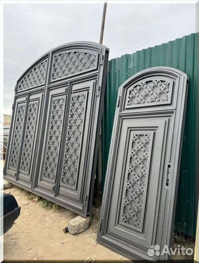 Кованые ворота под ключ