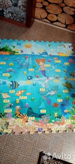 Детский коврик пазл