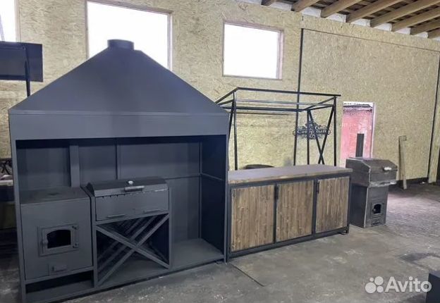 Мангальная модульная зона