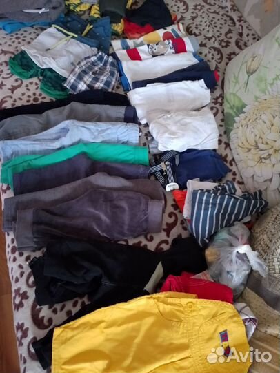 Детские вещи пакетом на мальчика 80 86