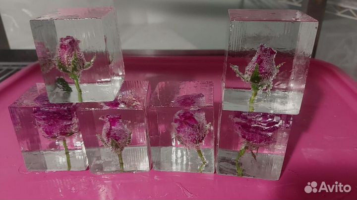 Лед пищевой для коктейлей 15187 гр