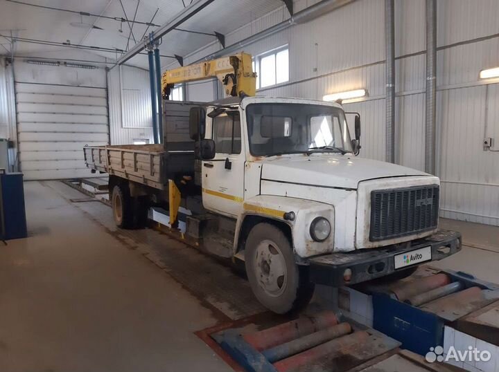ГАЗ 3309 с КМУ, 2013