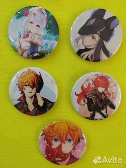 Значки Геншин Импакт