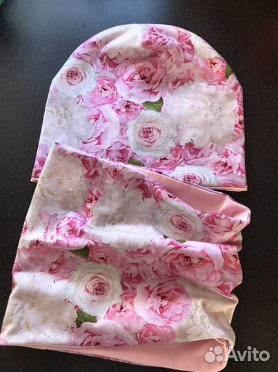 Комплект шапка и снуд