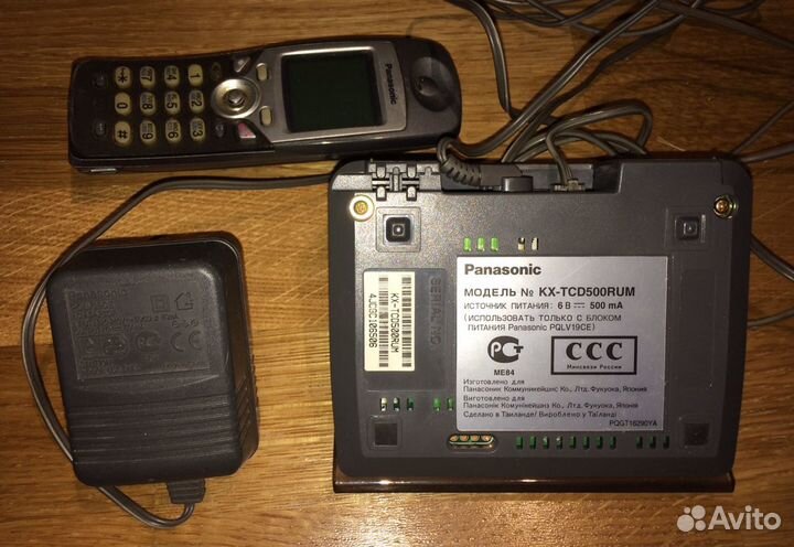 Panasonic kx-tcd500rum телефон