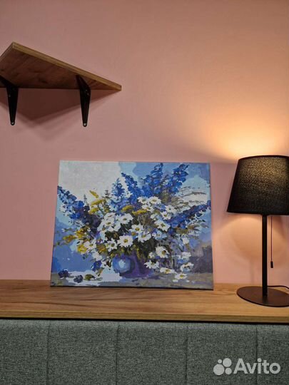 Картины по номерам раскрашенная