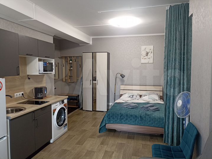 Квартира-студия, 25,4 м², 4/5 эт.