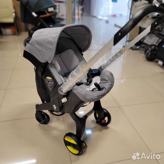 Коляска автолюлька 4 в 1 FooFoo grey премиум