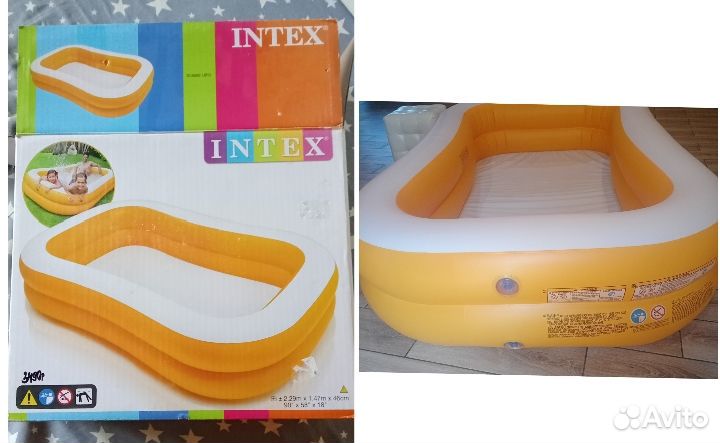 Детский надувной бассейн