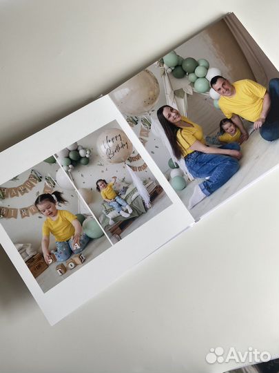 Подарок на день рождения. Альбом для фото