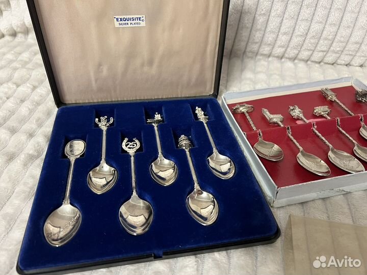 Коллекционные Антикварные Ложки Англия