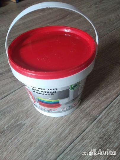 Краска белая для кухни и ванной