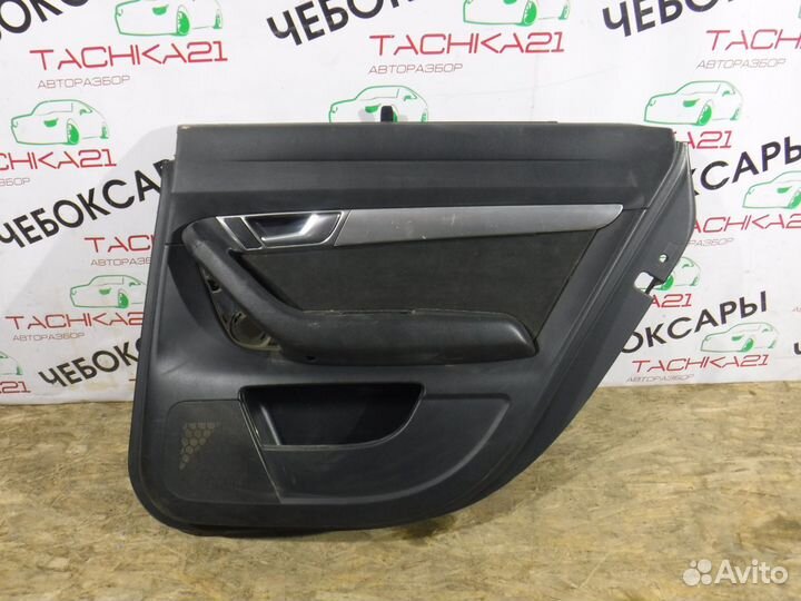 Обшивка двери задней правой audi A6 C6 (2004-2011)