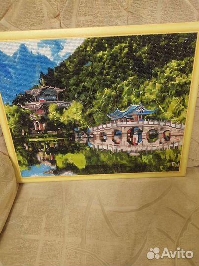 Картина стразами