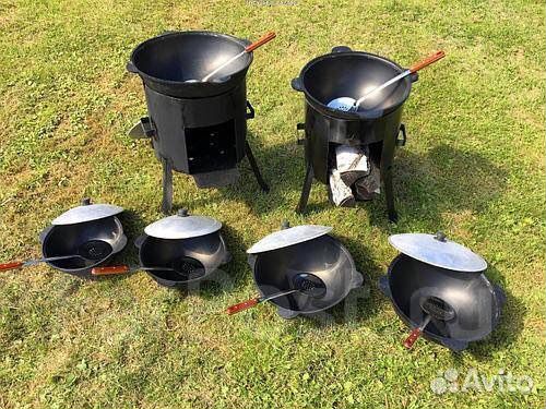 Казан чугунный