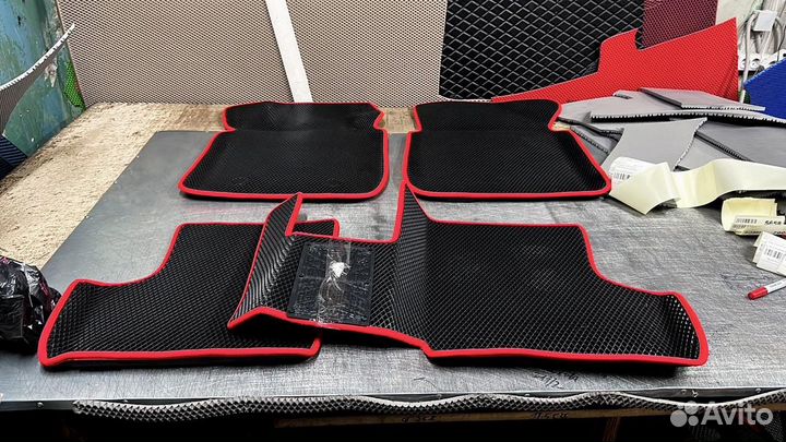 Eva ева эва коврики с бортами 3D