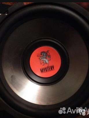 Динамик Автомобильный сабвуфер Mystery MJS 12F