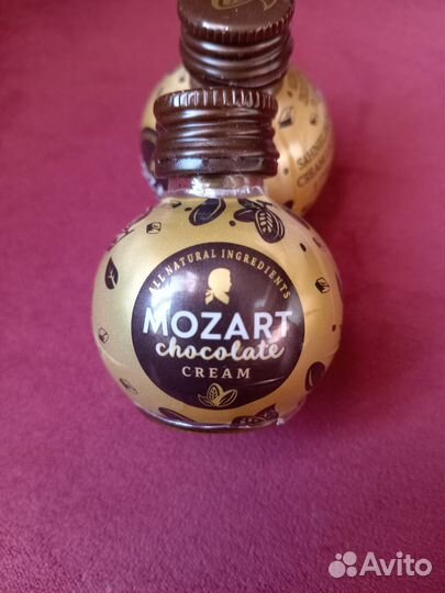 Мини бутылочки Шоколадный ликёр Моцарт