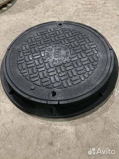 Люк канализационный легкий тип Л(А30) -К 2-60