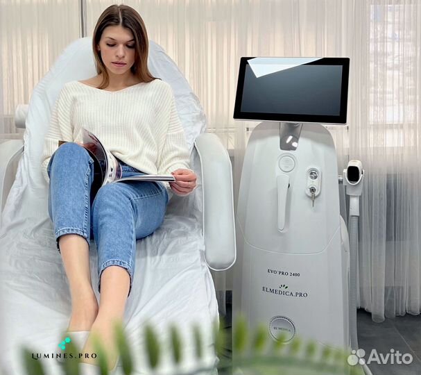 Диодный лазер для эпиляции Лю'Минес Evo’Pro 2400 Вт